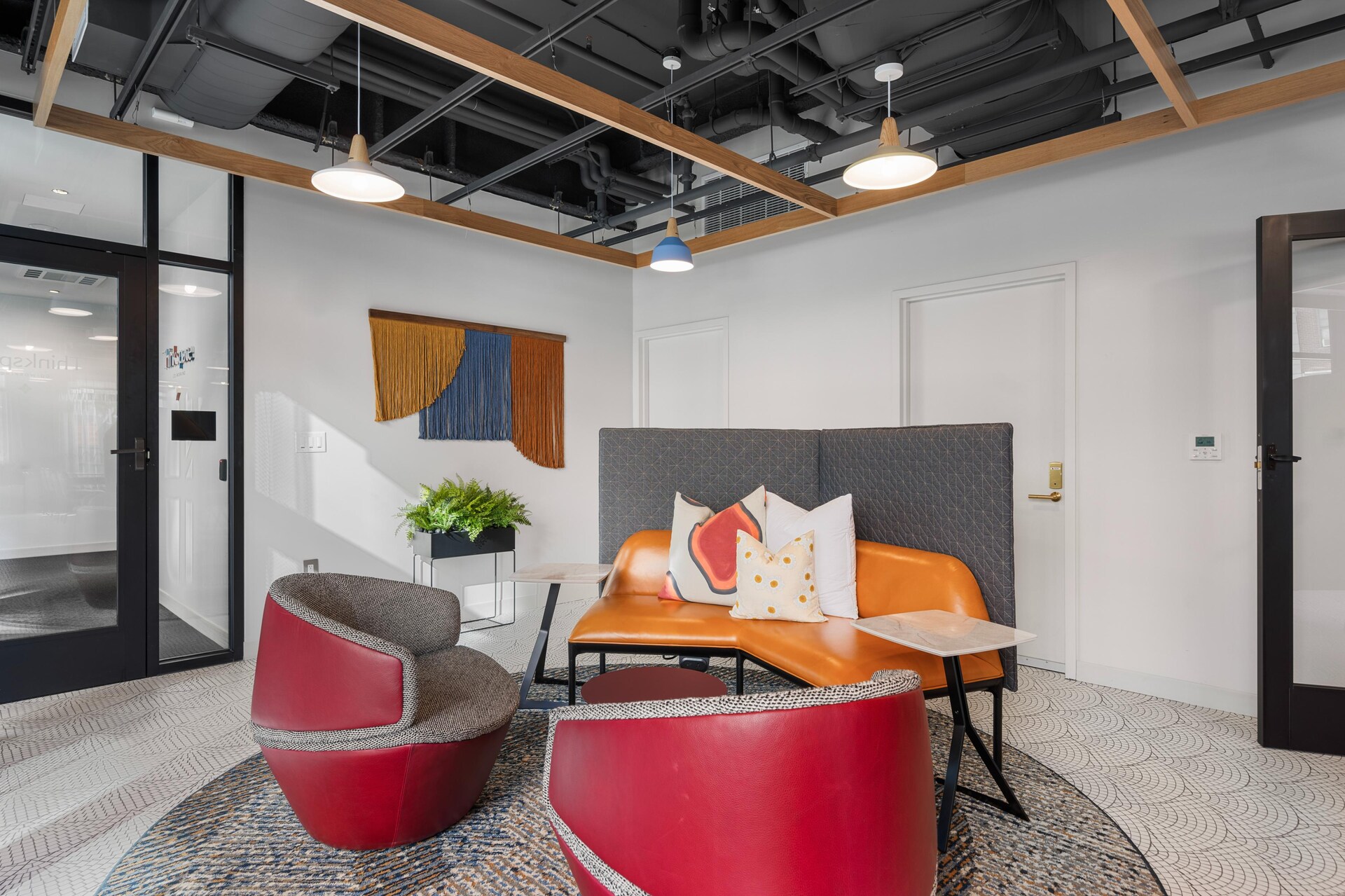Quiet coworking corner for inspiration.